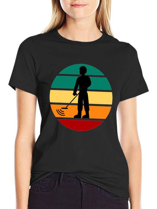 Metal Detecting Graphic Tee