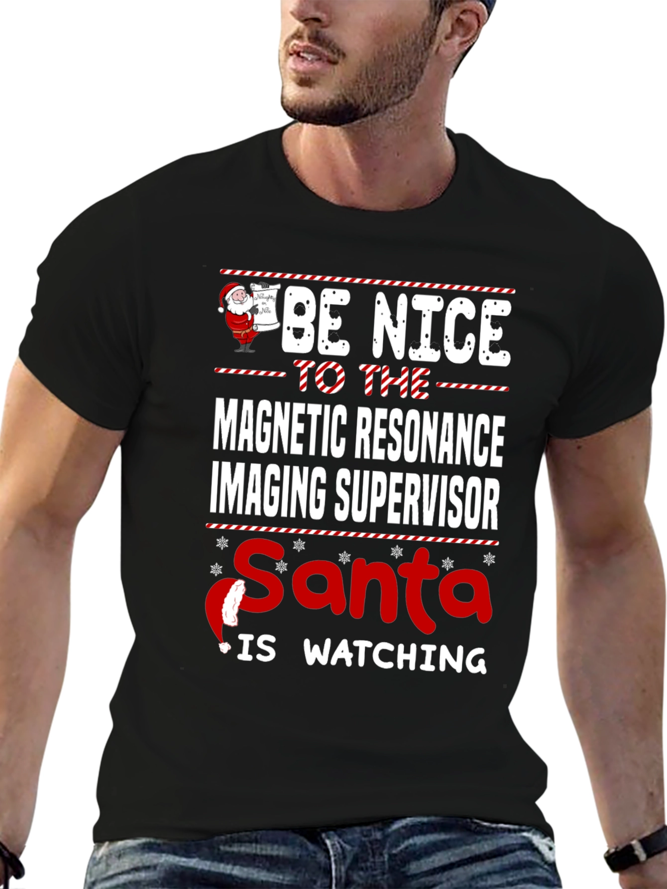 Funny MRI Supervisor Christmas T-Shirt