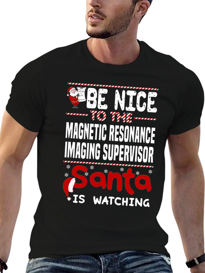 Funny MRI Supervisor Christmas T-Shirt