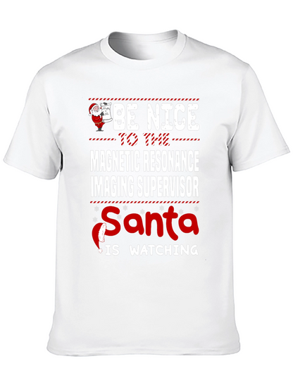 Funny MRI Supervisor Christmas T-Shirt