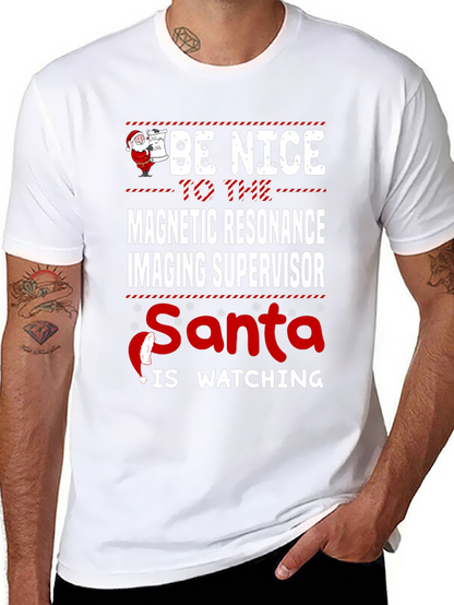 Funny MRI Supervisor Christmas T-Shirt