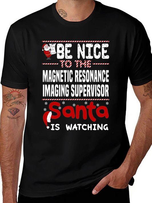 Funny MRI Supervisor Christmas T-Shirt