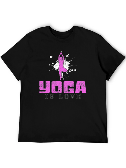 Yoga is Love Graphic T-Shirt