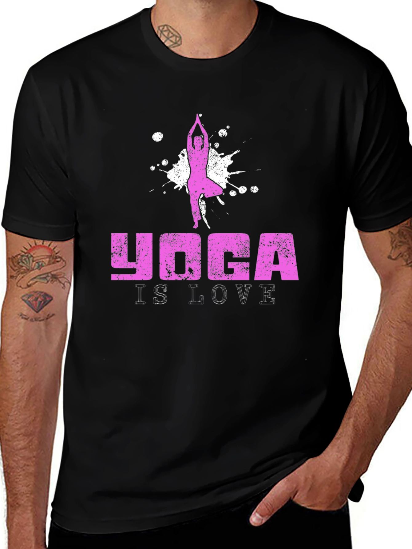 Yoga is Love Graphic T-Shirt