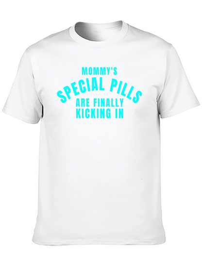 Mommys Special Pills Tee - Black