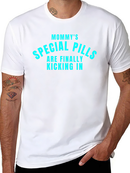 Mommys Special Pills Tee - Black