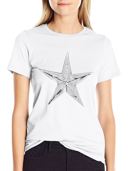 Star Graphic Black T-Shirt - Modern Style