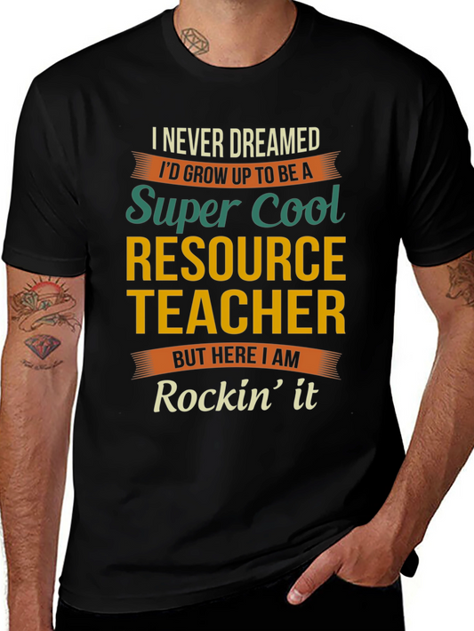 Super Cool Resource Teacher Graphic Tee