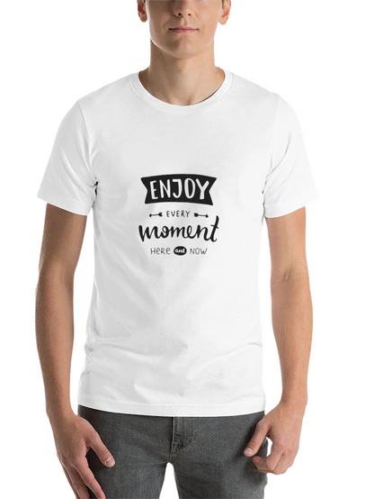 Enjoy Every Moment Black T-Shirt