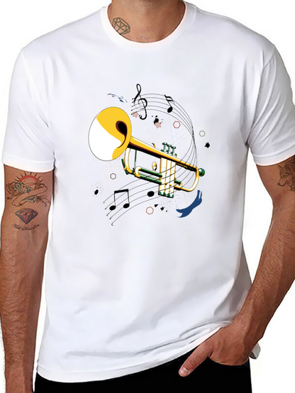 Trumpet Music T-Shirt - Stylish Design