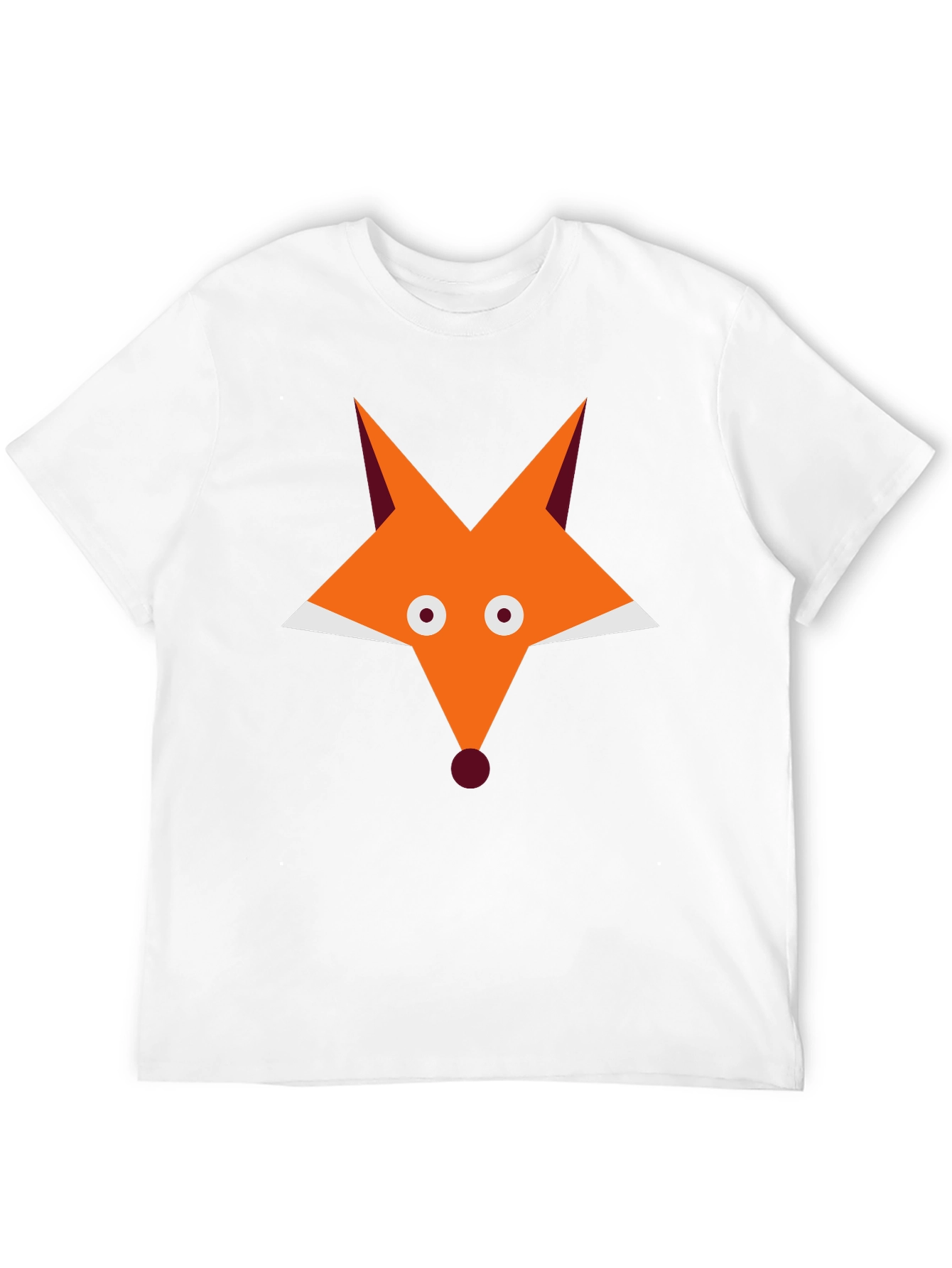 Fox Graphic Black T-Shirt - Cool Animal Tee
