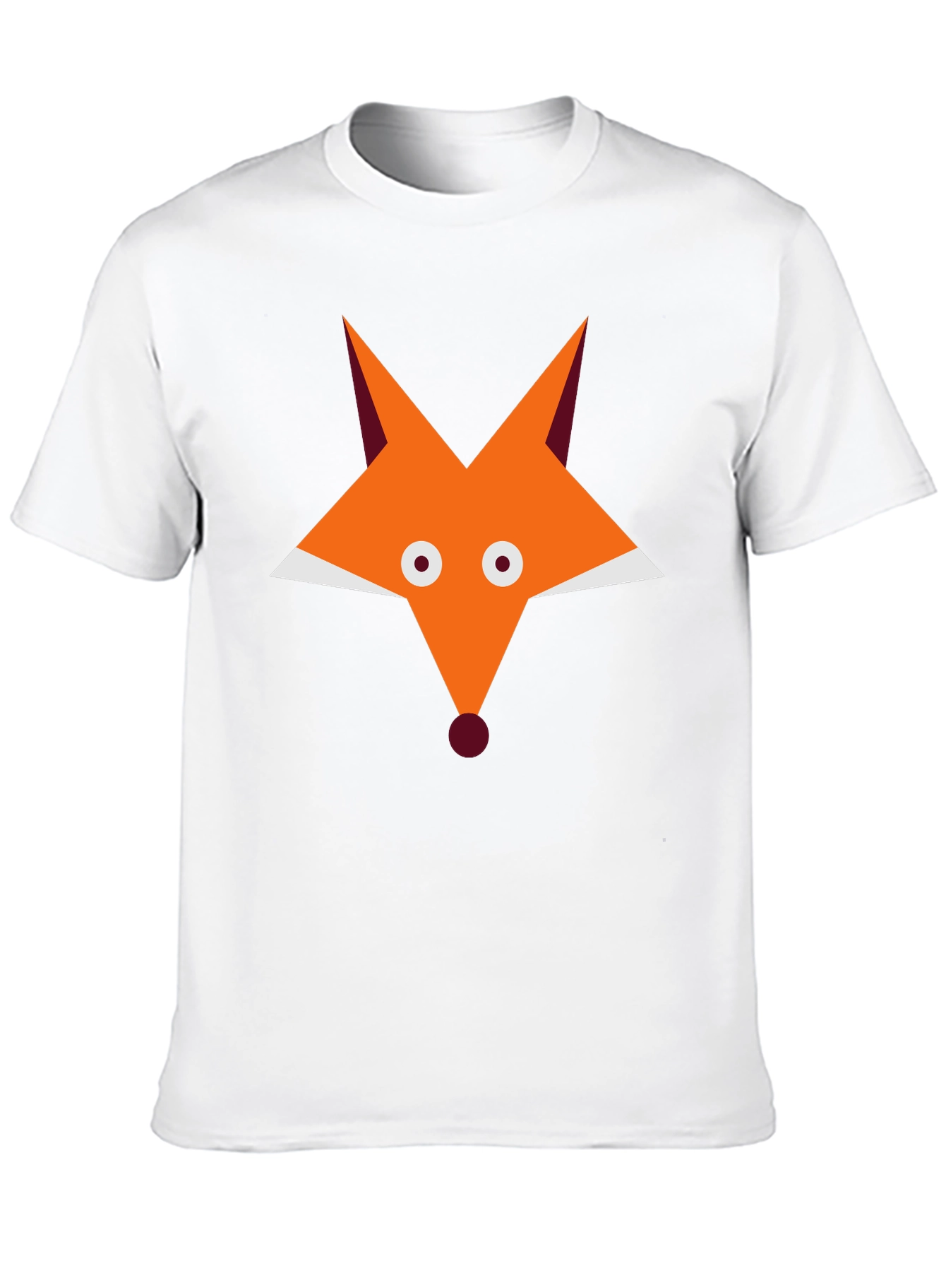 Fox Graphic Black T-Shirt - Cool Animal Tee