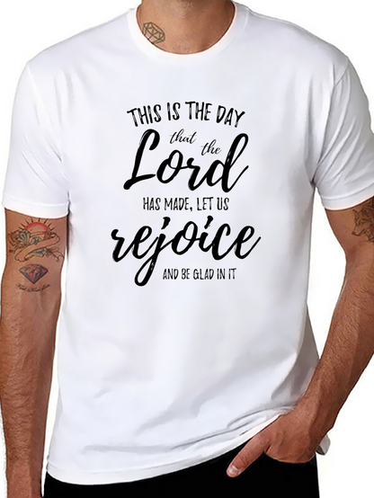 Religious T-Shirt: Rejoice in the Lord