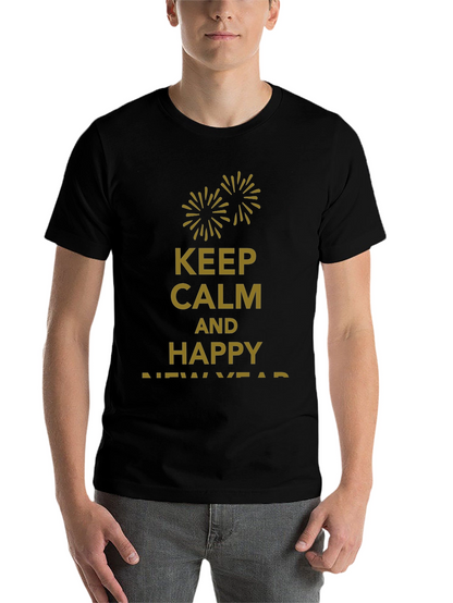 Keep Calm & Happy New Year T-Shirt