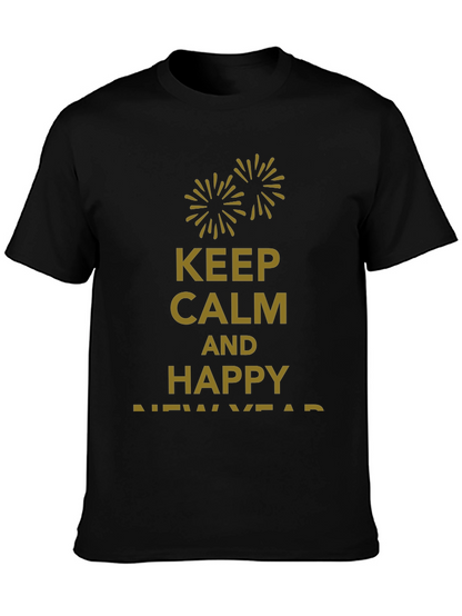 Keep Calm & Happy New Year T-Shirt