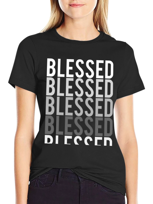 Blessed Graphic Print T-Shirt