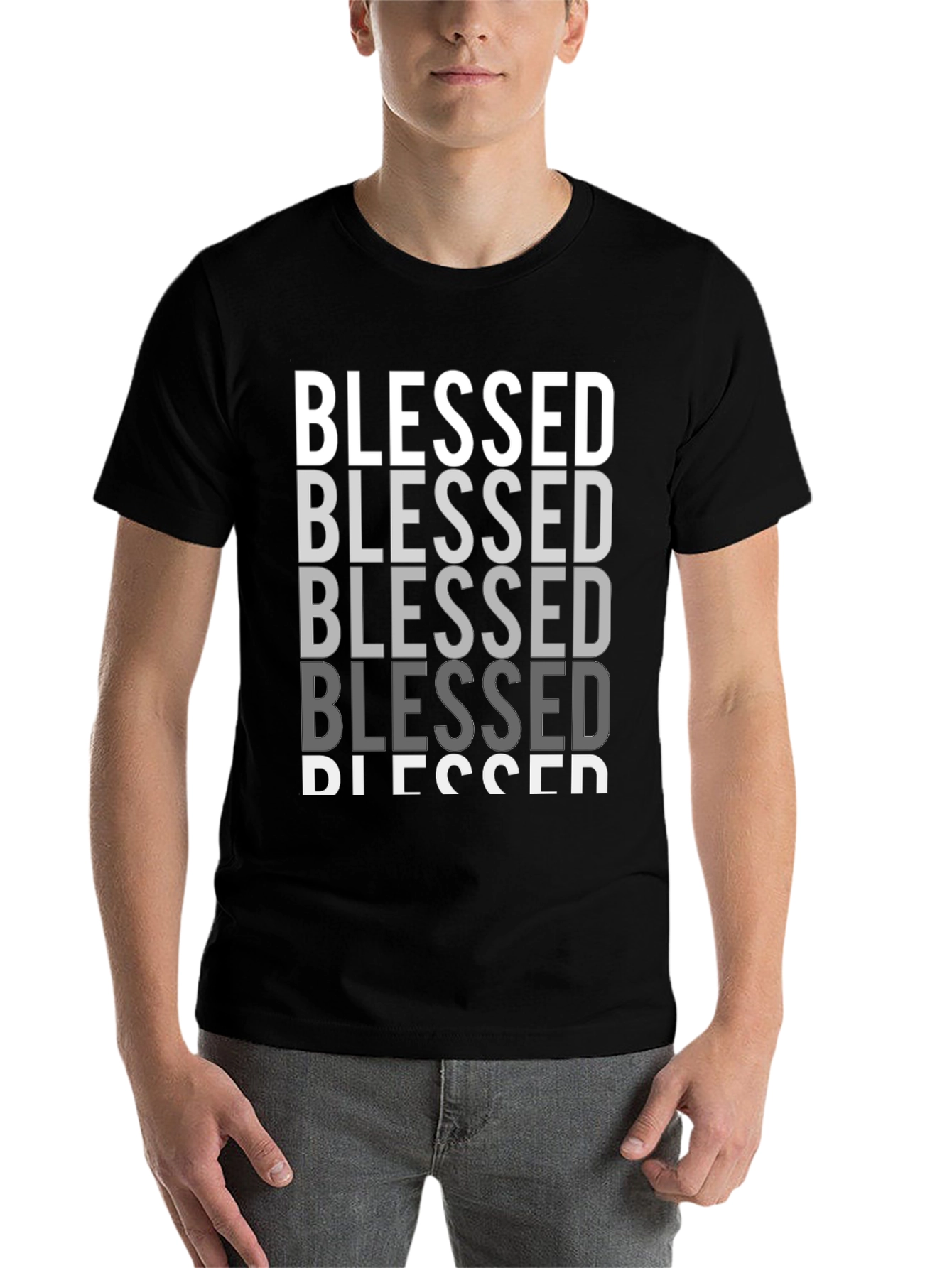 Blessed Graphic Print T-Shirt