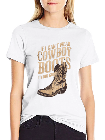 Cowboy Boots T-Shirt - Western Graphic Tee