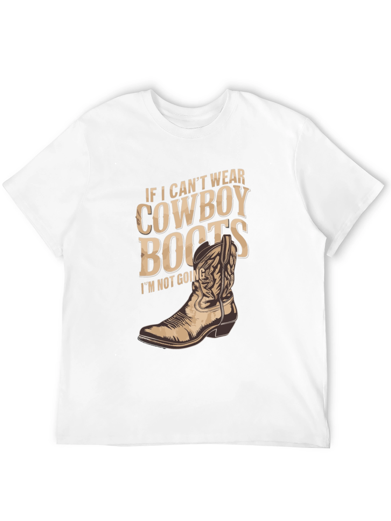 Cowboy Boots T-Shirt - Western Graphic Tee