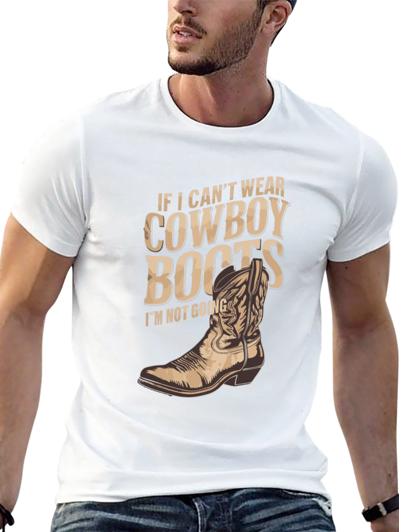 Cowboy Boots T-Shirt - Western Graphic Tee