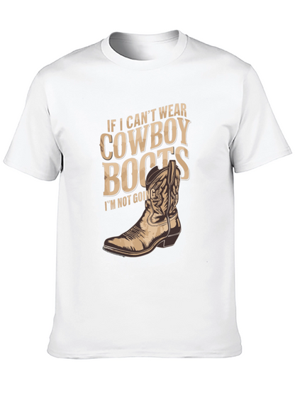 Cowboy Boots T-Shirt - Western Graphic Tee