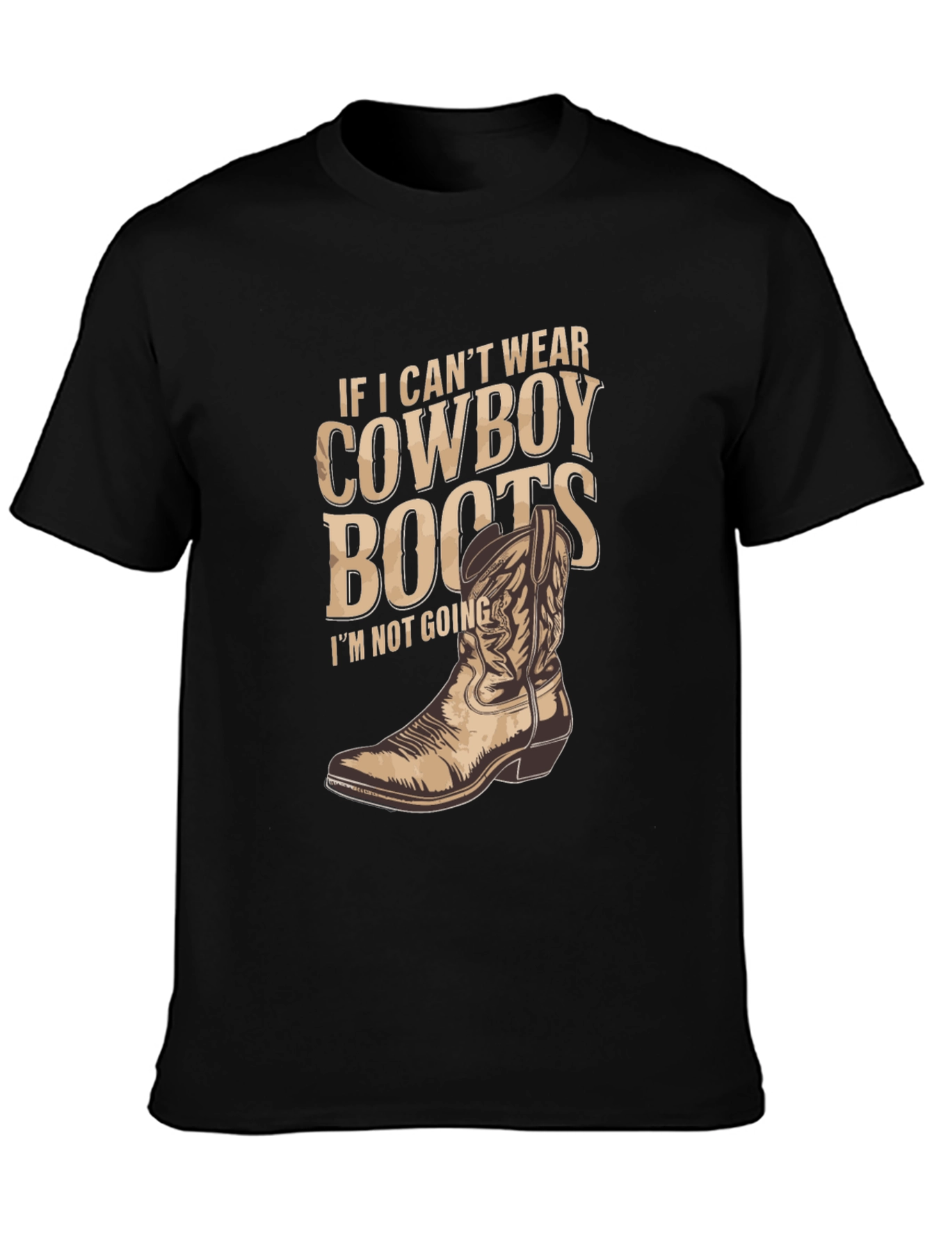 Cowboy Boots T-Shirt - Western Graphic Tee