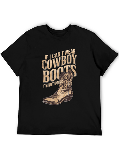 Cowboy Boots T-Shirt - Western Graphic Tee