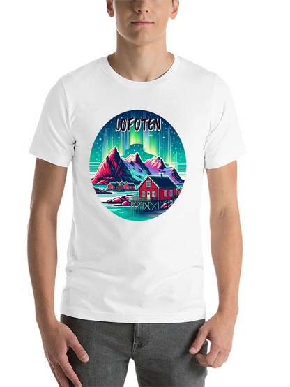 Lofoten Norway Aurora Borealis T-Shirt
