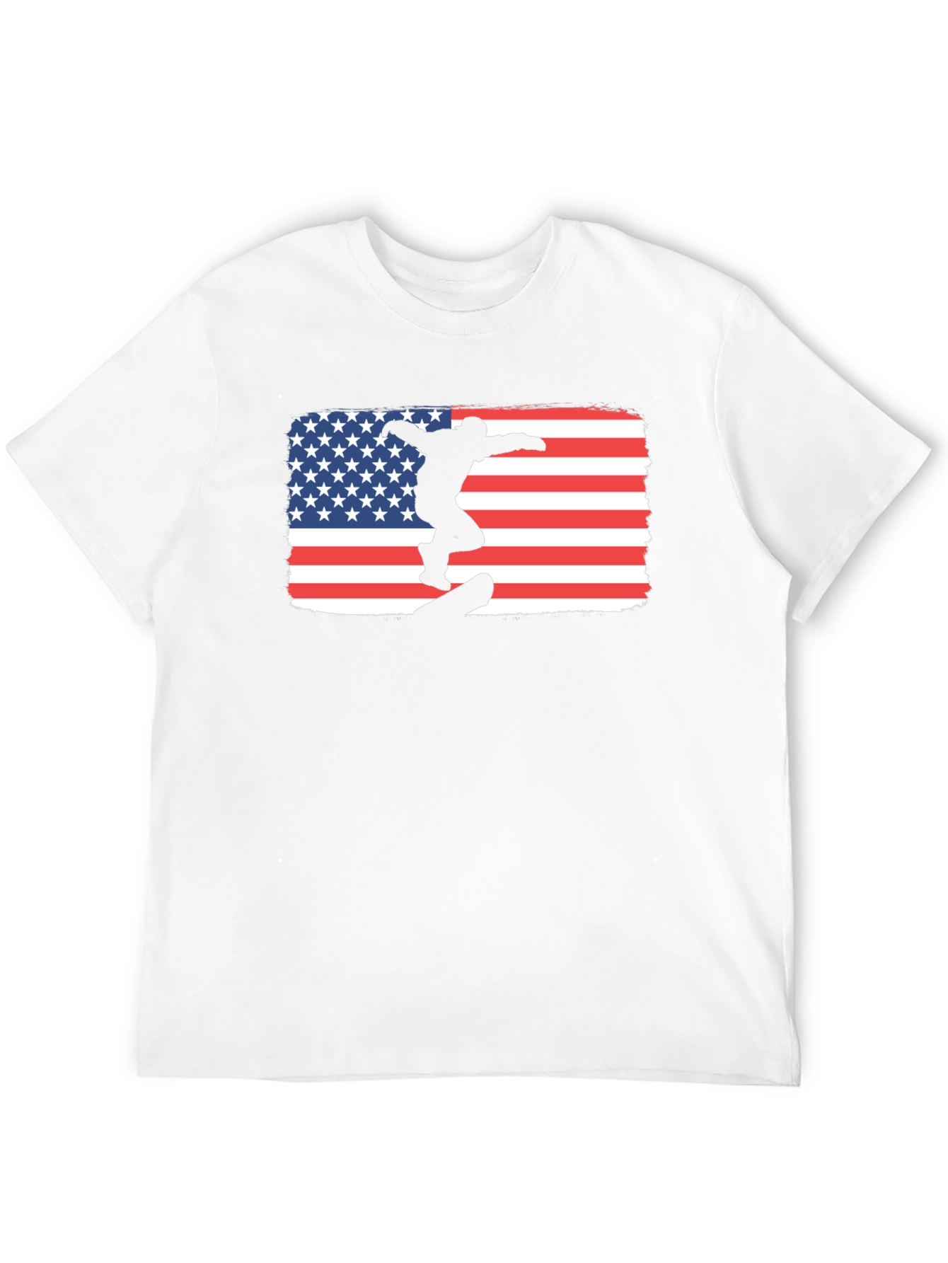 USA Skateboarder Graphic T-Shirt