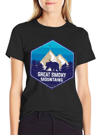 Great Smoky Mountains Bear Graphic Tee