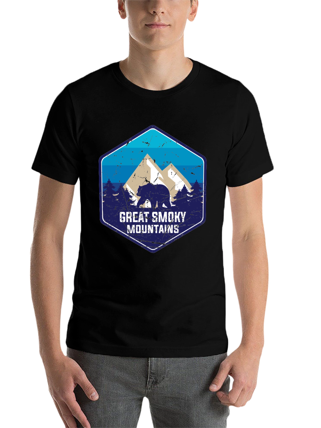 Great Smoky Mountains Bear Graphic Tee
