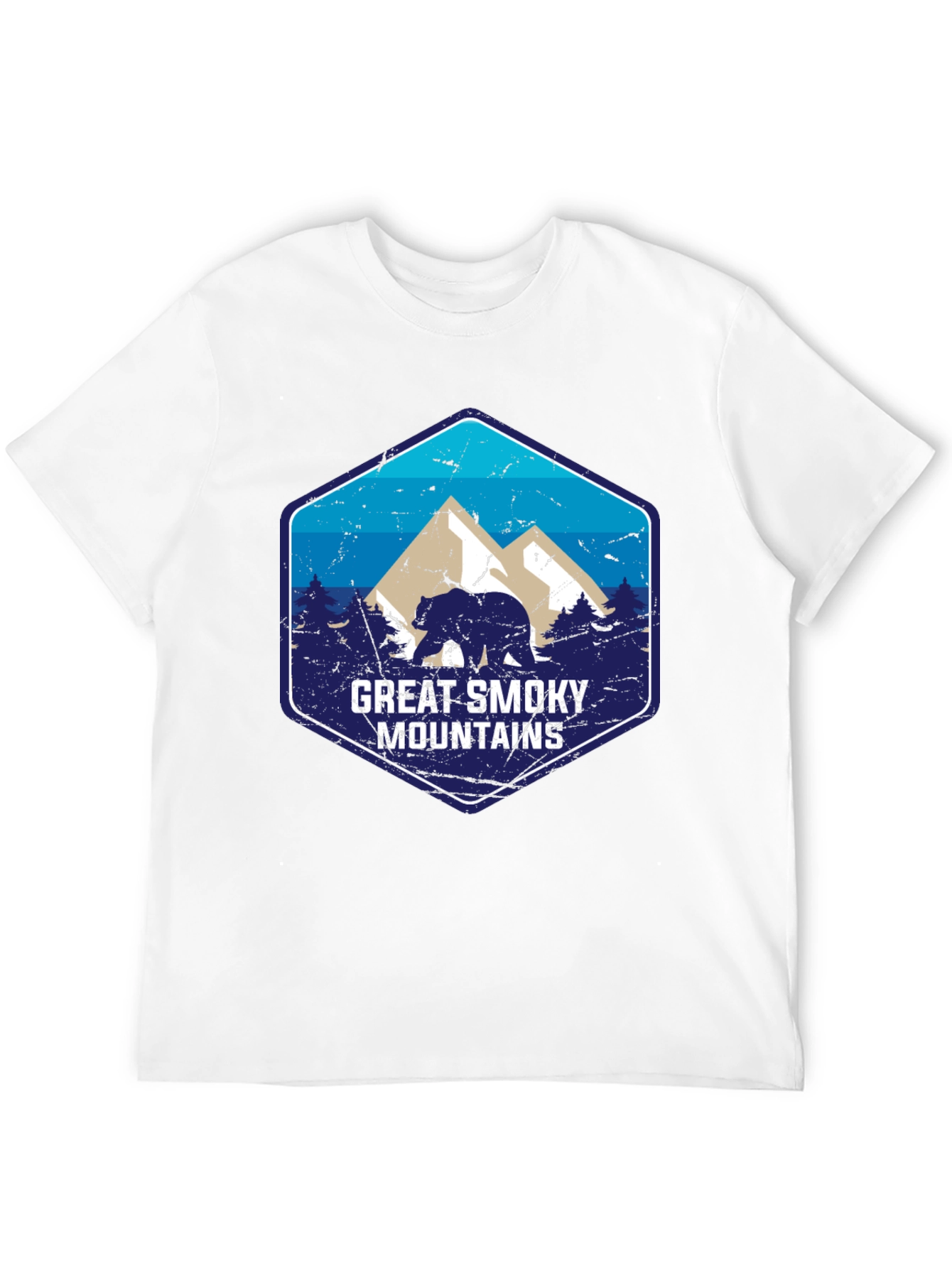 Great Smoky Mountains Bear Graphic Tee