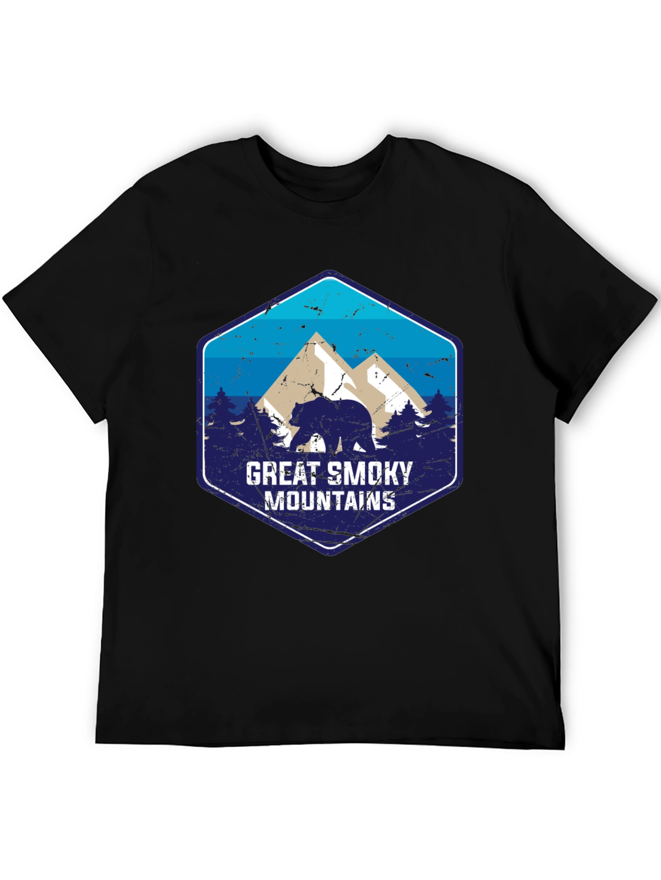 Great Smoky Mountains Bear Graphic Tee