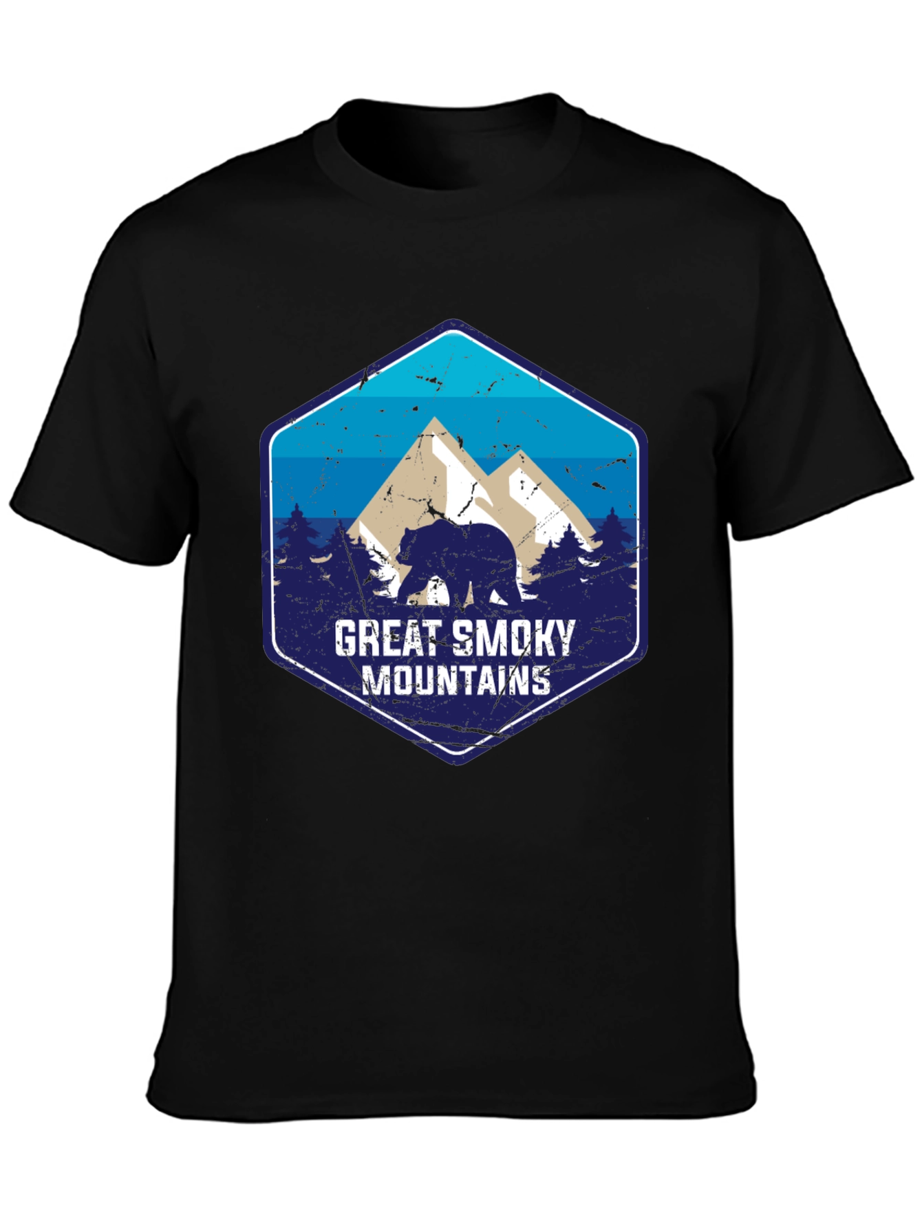 Great Smoky Mountains Bear Graphic Tee