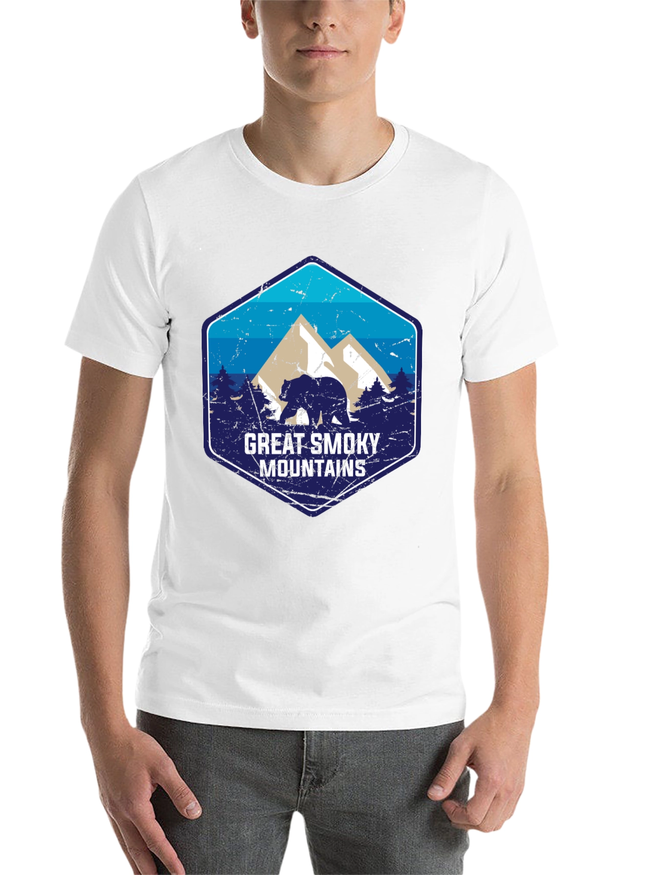 Great Smoky Mountains Bear Graphic Tee