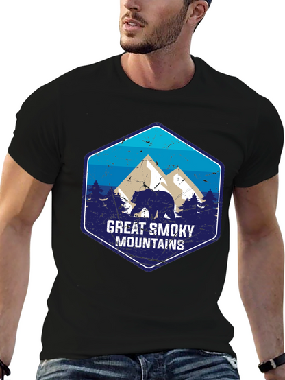 Great Smoky Mountains Bear Graphic Tee