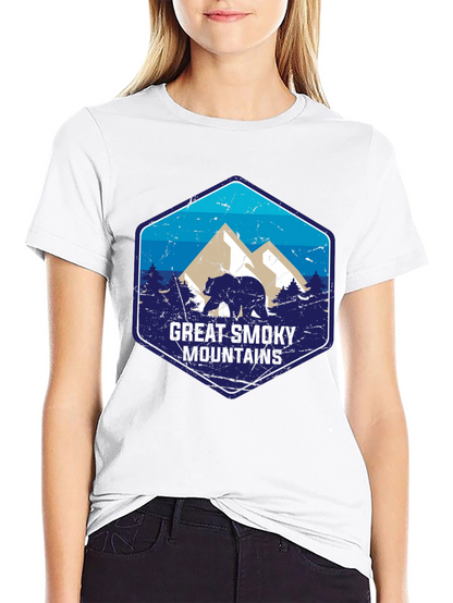 Great Smoky Mountains Bear Graphic Tee