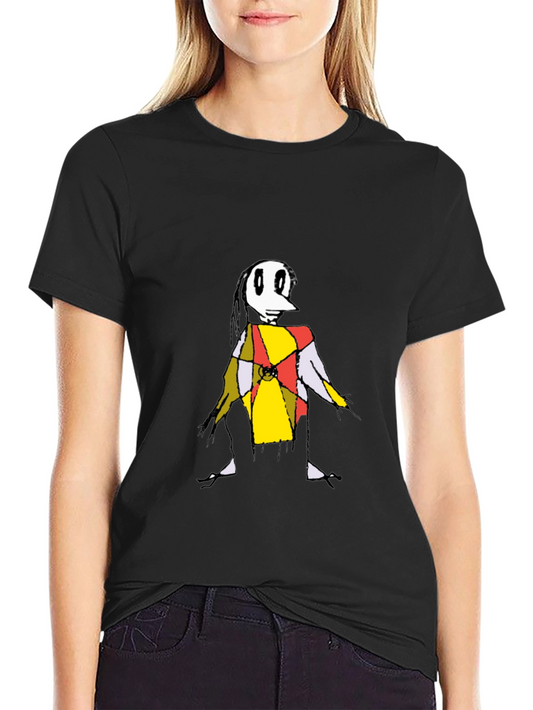 Abstract Character Graphic Tee