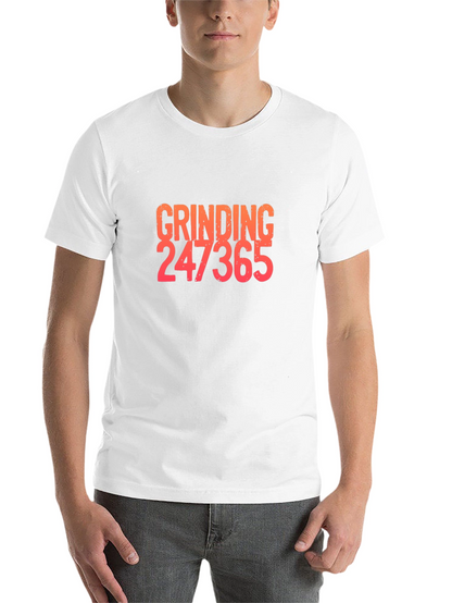Grinding 247365 Graphic Tee - Black Cotton Blend Shirt