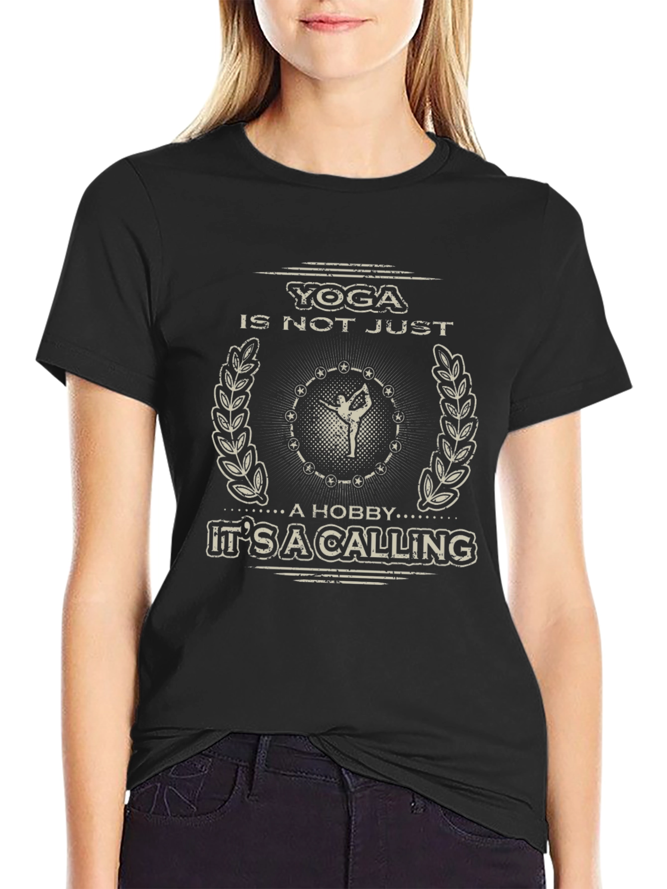 Yoga Is A Calling Graphic T-Shirt