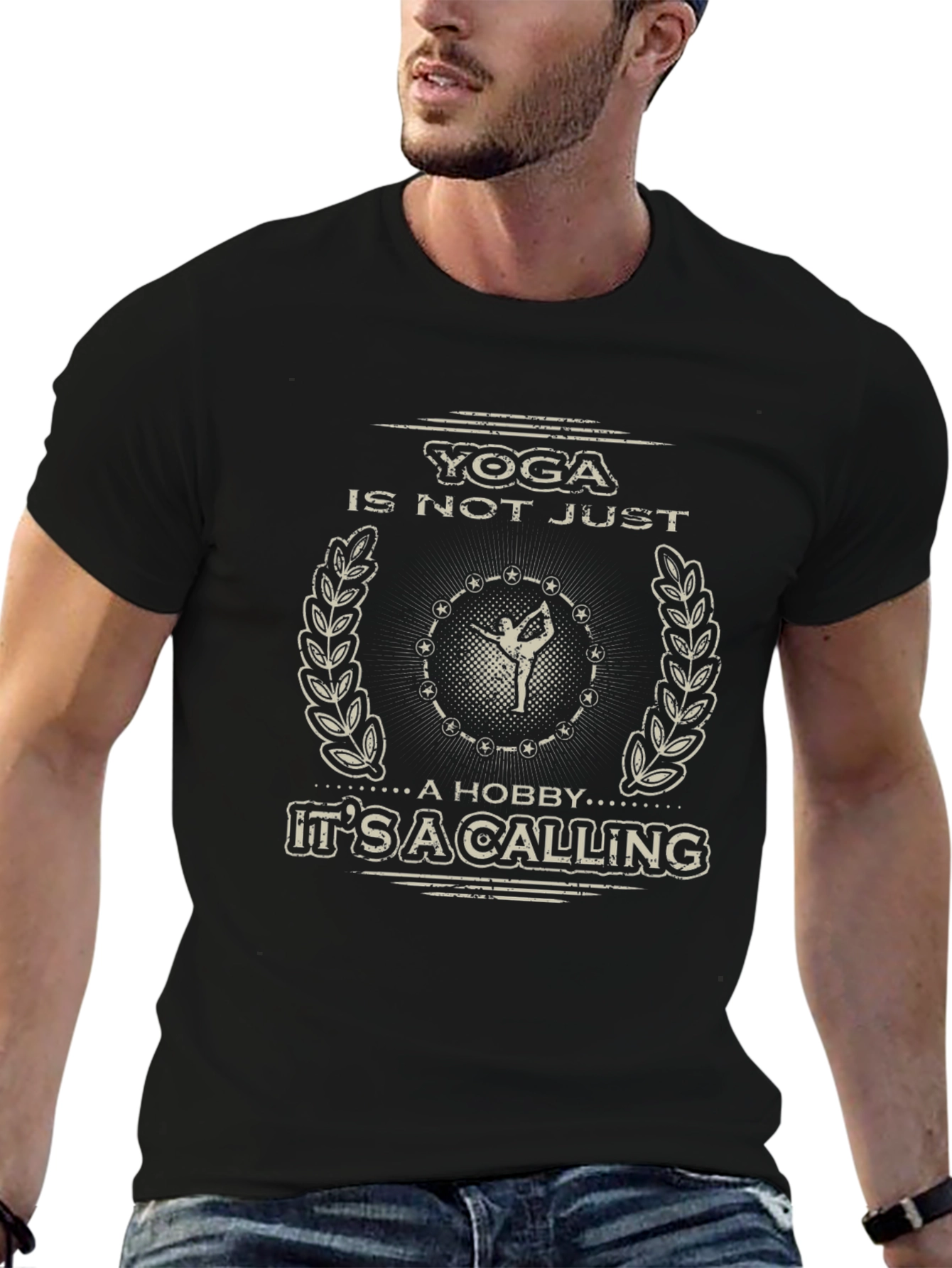 Yoga Is A Calling Graphic T-Shirt