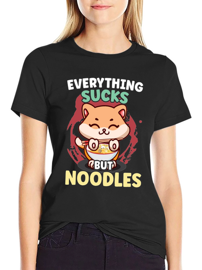 Everything Sucks But Noodles T-Shirt