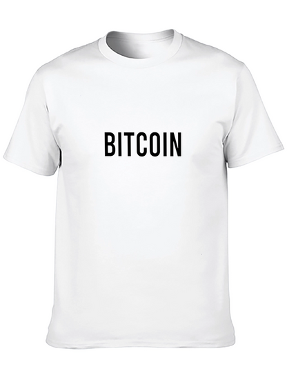 Bitcoin Black Tee - Crypto Enthusiast Apparel