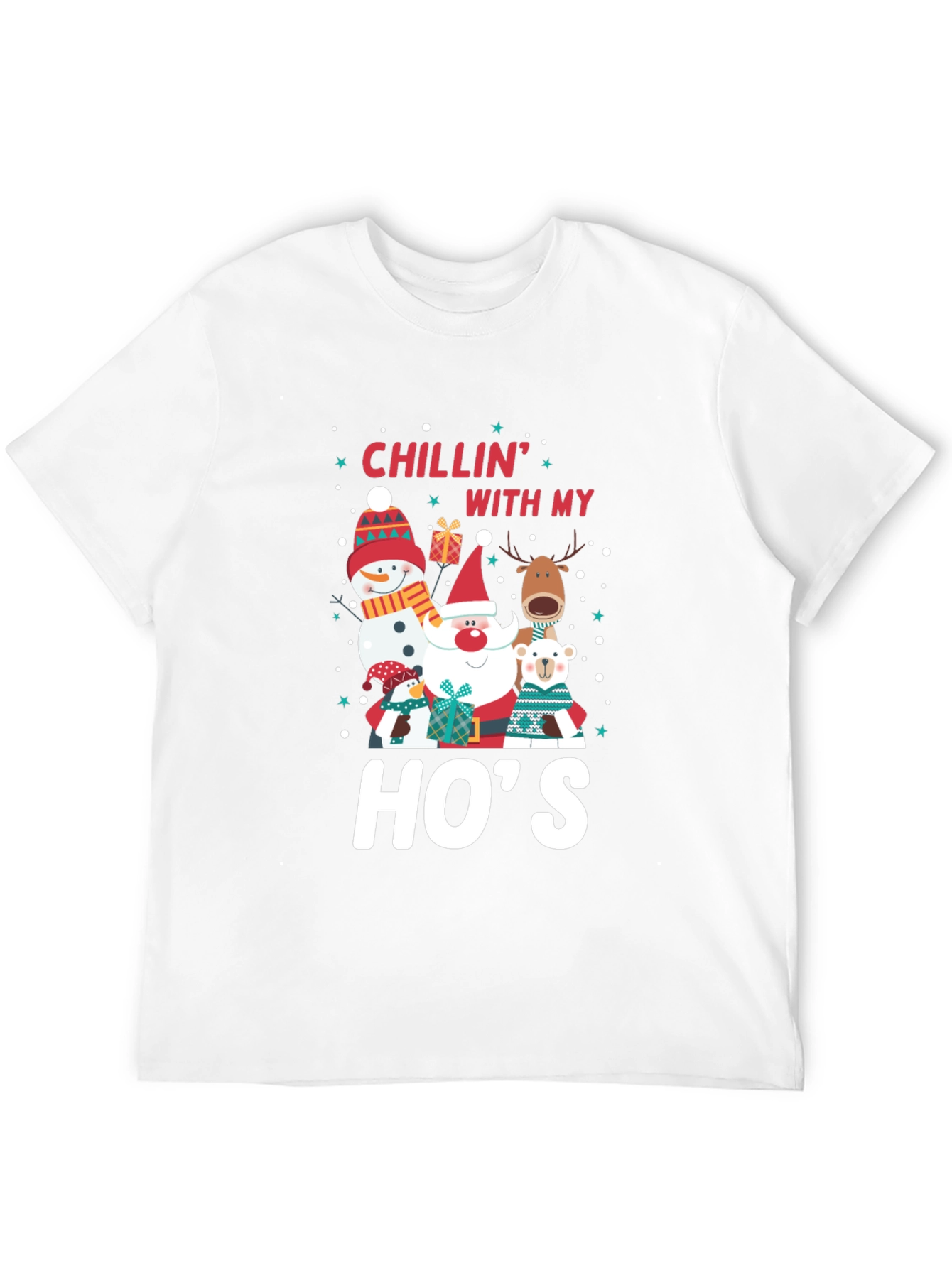Chillin With My Hos Holiday T-Shirt