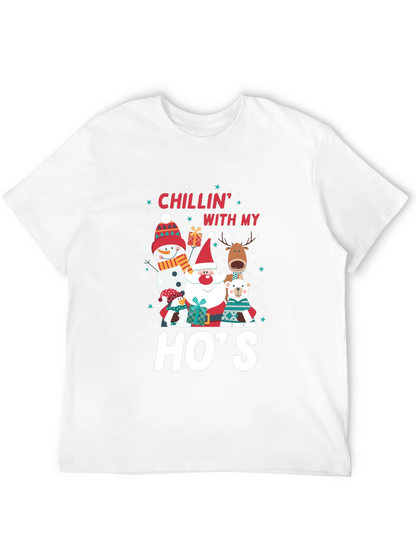 Chillin With My Hos Holiday T-Shirt