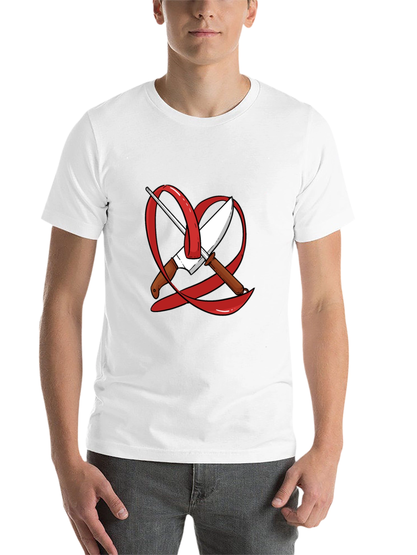 Chefs Heart T-Shirt - Culinary Love Tee