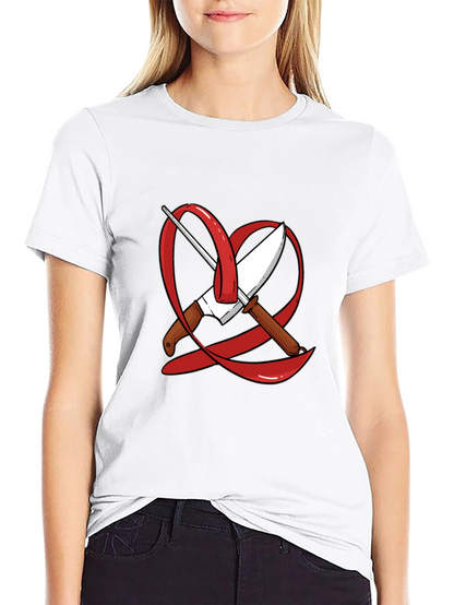 Chefs Heart T-Shirt - Culinary Love Tee