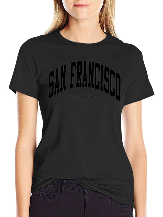 San Francisco California Crew Neck T-Shirt