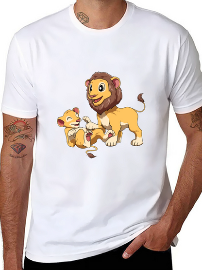 Lion King T-Shirt - Simba and Mufasa