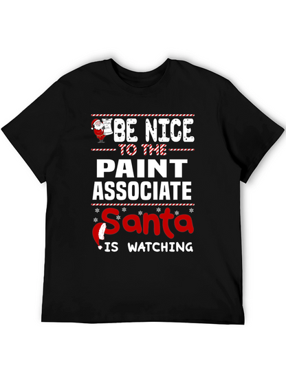 Funny Christmas Paint Associate T-Shirt